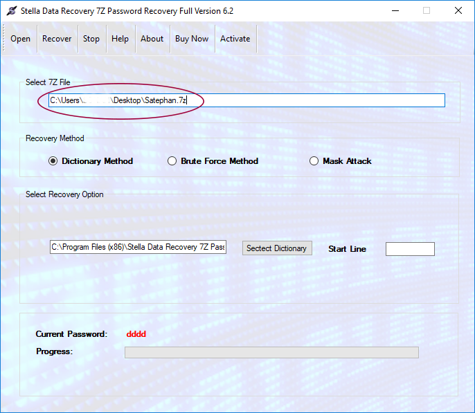 7z password recovery