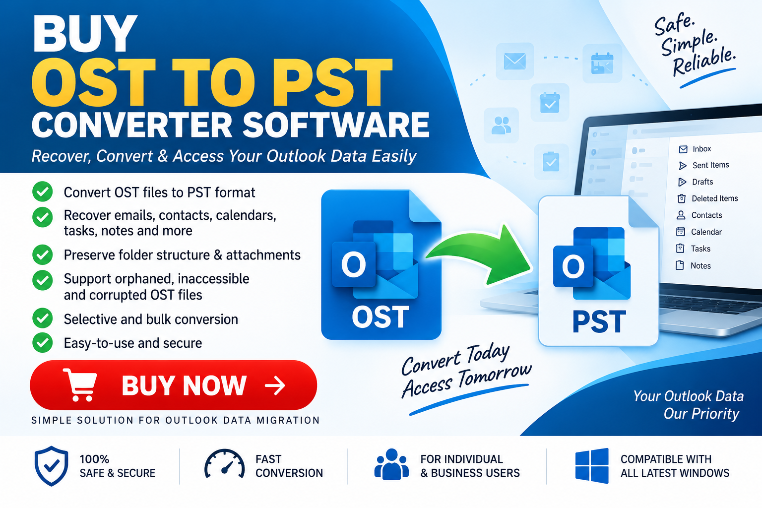 You are currently viewing How To Buy OST to PST Converter Software