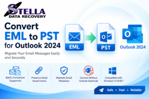 Read more about the article Convert EML to PST for Outlook 2024 – Complete Guide