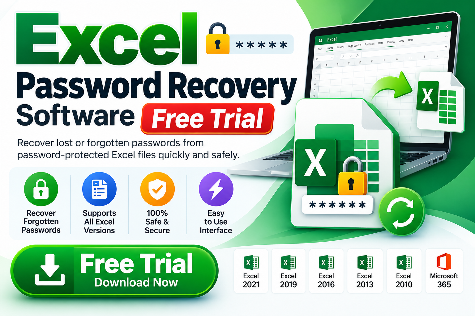 You are currently viewing Excel Password Recovery Software Free Trial: A Practical Guide to Recovering Protected Excel Files
