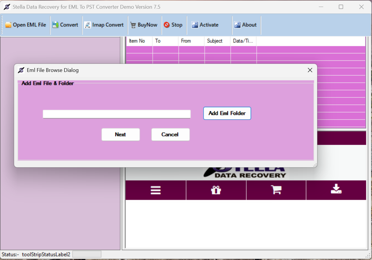 eml to pst conversion